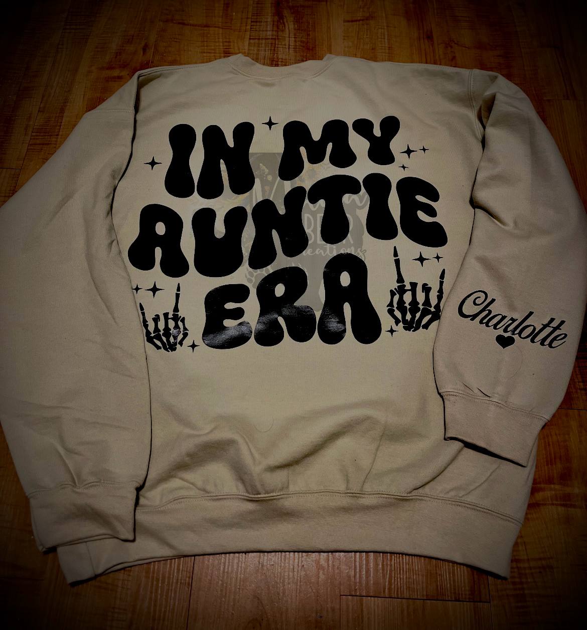 In My Auntie Era Crewneck – Personalized