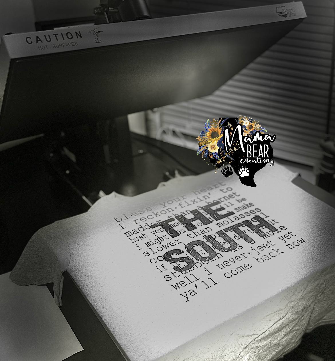 “The South” Southern Sayings Graphic Tee – Funny Country Shirt with Classic Southern Phrases