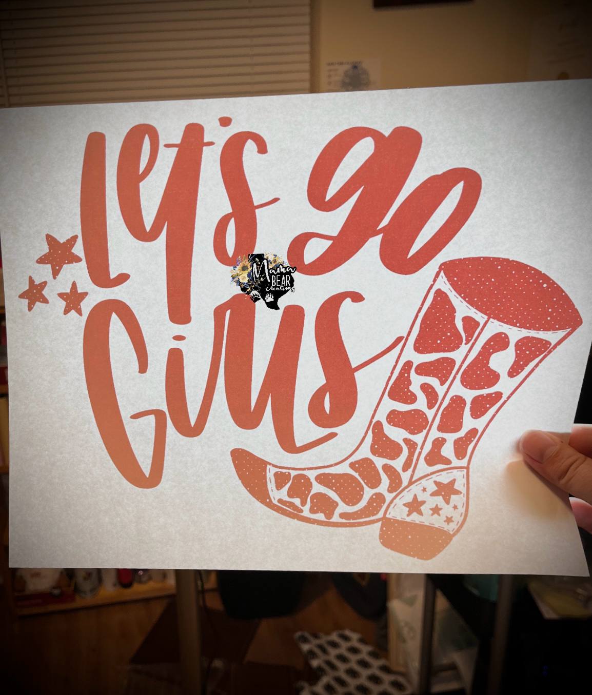 “Let’s Go Girls” Cowgirl Graphic Tee – Western Country Concert Shirt with Cowboy Boot Design