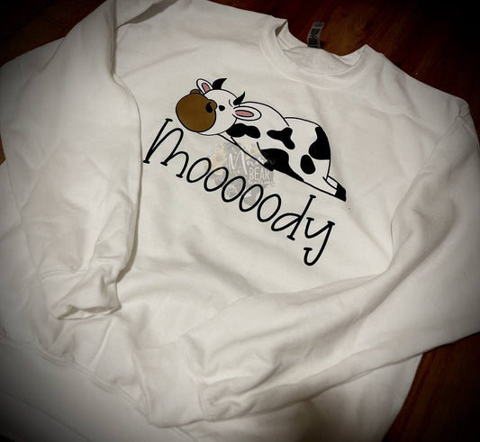 Moooody Cow Sweatshirt